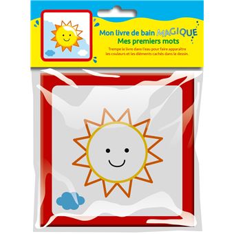 Livre de bain magique - Mes premiers mots