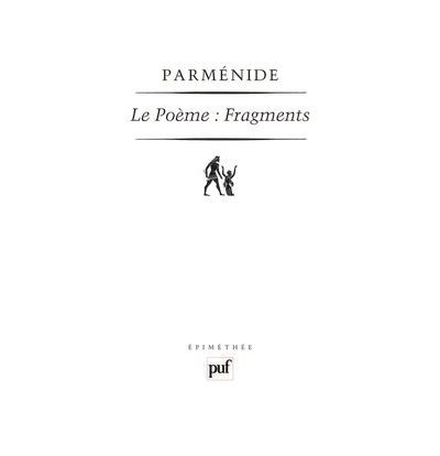 Le Poème. Fragments