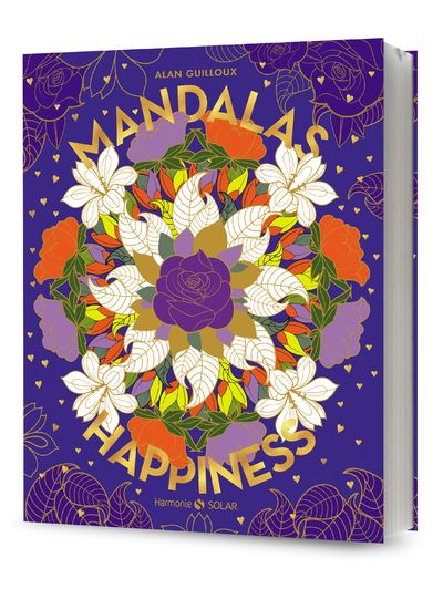 Mandalas - Happiness - Alan Guilloux - broché