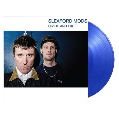 Divide And Exit Vinyle Bleu Transparent