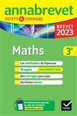 Annales du brevet Annabrevet 2023 Maths 3e