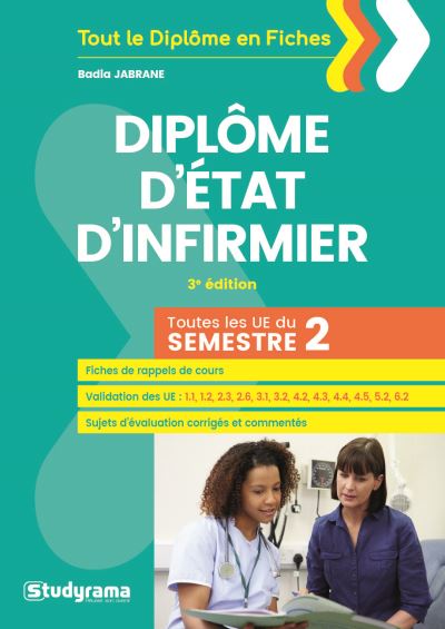 Diplôme d'état d'infirmier (semestre 2)