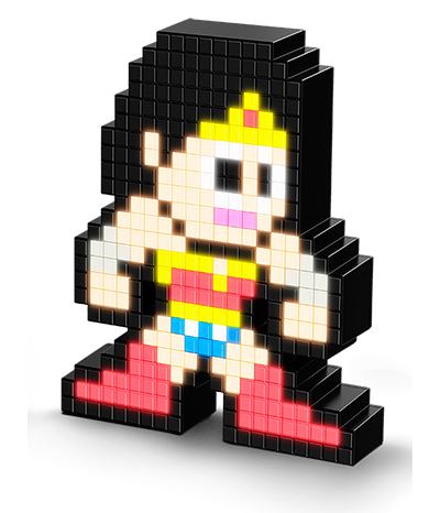 Figurine Pixel Pals Light Up DC Comics Wonder Woman