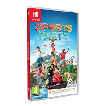 Sports Party Code in a Box Nintendo Switch