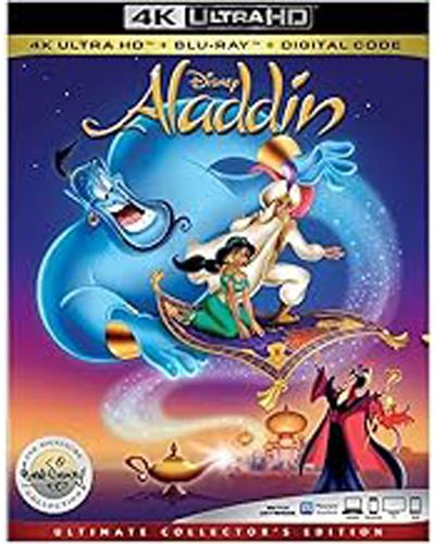 Aladdin en 4K Ultra HD, Blu-ray, DVD