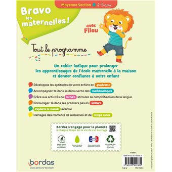 Bravo les maternelles - Tout le programme - Moyenne section 4-5 ANS