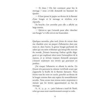 Un manuscrit étrange