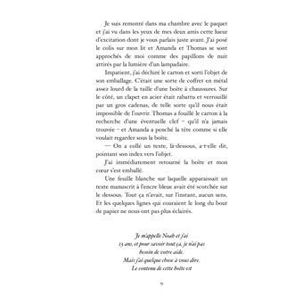 Un manuscrit étrange