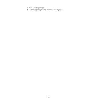 Un manuscrit étrange