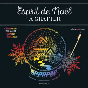 Esprit de Noël à gratter