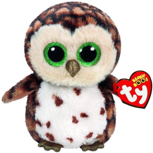 Peluche Sammy le Hibou Beanie Boo’s Ty Small 15 cm