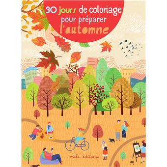 30 jours de coloriage pour préparer l'automne