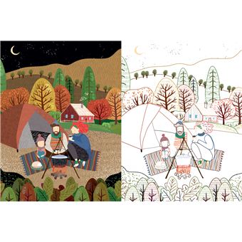 30 jours de coloriage pour préparer l'automne