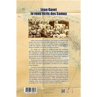 Léon Gavet, je vous écris des Samoa