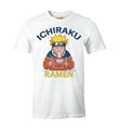 T-Shirt Manga Naruto Ichiraku Ramen Blanc