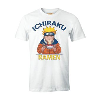 T-Shirt Manga Naruto Ichiraku Ramen Blanc