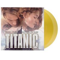 Titanic 25th Anniversary Edition Vinyle Argent et Noir Marbré