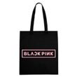 Tote Bag Blackpink Logo Noir