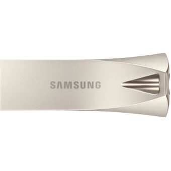 Stockage Disque dur Samsung Bar Plus Champagne Silver 128 Go - Clé USB 3.0 étanche - 1
