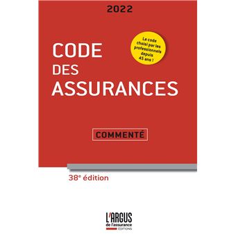 Code des assurances 2022 commenté