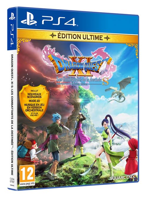 Dragon Quest XI S: Les Combattants de la destinée Edition Ultime PS4
