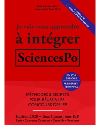 Je vais vous apprendre à intégrer Sciences-Po