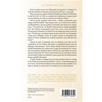 L'or dentaire des nazis