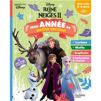 REINE DES NEIGES 2 - Mon année de Petite section (3-4 ans)