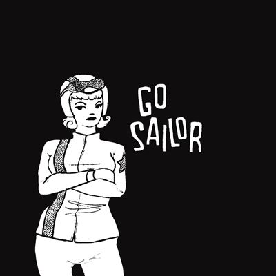 Go Sailor Vinyle Bleu