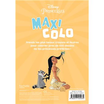 DISNEY PRINCESSES - Maxi Colo