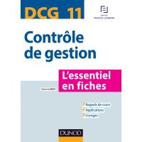 DCG 11 - Contrôle de gestion - L'essentiel en fiches
