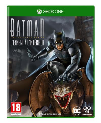 Pochette avant du jeu Batman The Telltale Series Season 2 L'ennemi intérieur Xbox One
