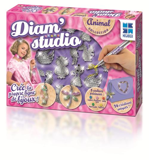 Kits de loisirs créatifs Megableu- DIAM Studio AMIES pour LA Vie, 678
