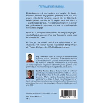 L'assainissement au Sénégal