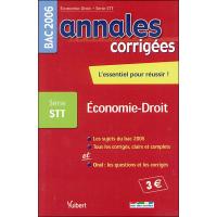 Annales corrigées Vuibert Bac Economie Droit STT