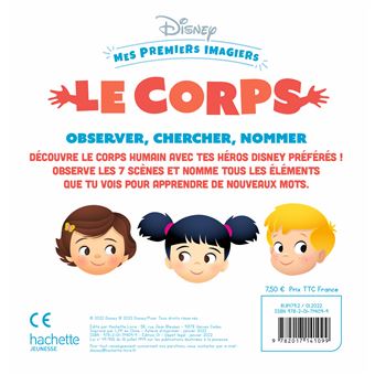 DISNEY BABY - Mes Premiers Imagiers - Le corps