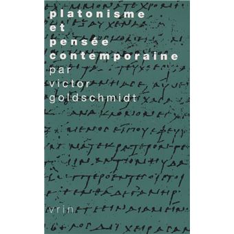 Platonisme et pensée contemporaine