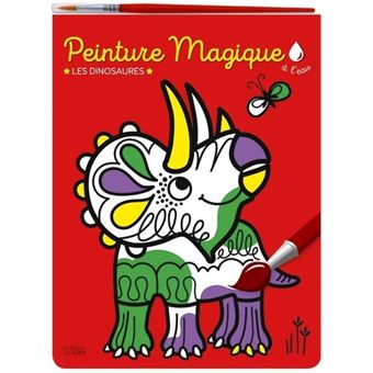 Peinture magique à l'eau, Les dinosaures