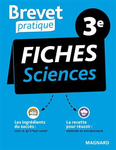 brevet pratique fiches sciences  brevet  physique chimie svt