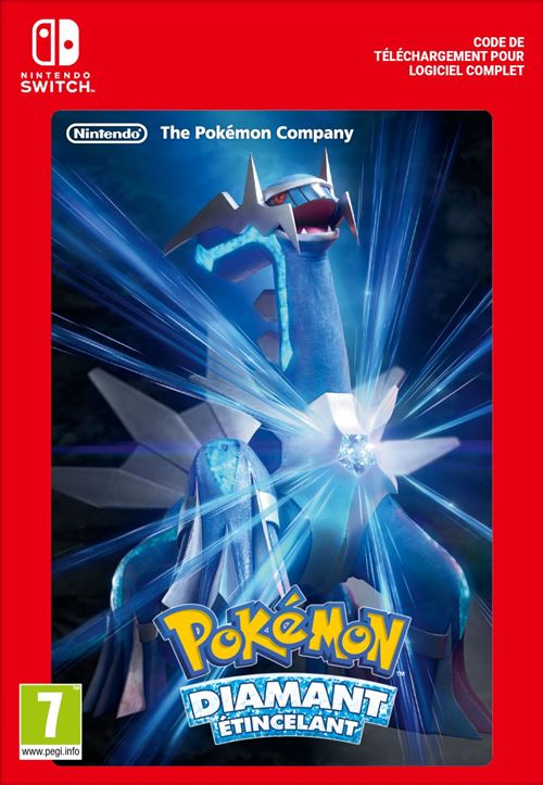 Code de téléchargement Pokemon Diamant Etincelant Nintendo Switch