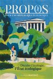 Propos - Décider l'écologie, l'État écologique - N° 2