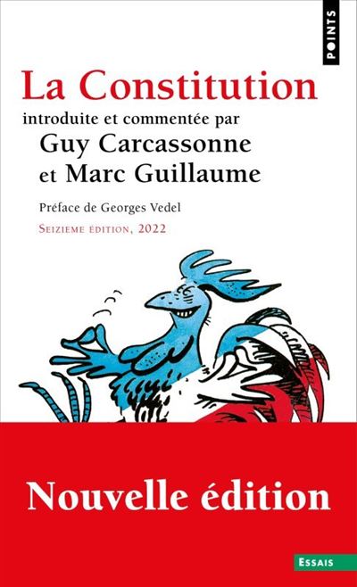La Constitution ((15e édition)) - Guy Carcassonne - Poche