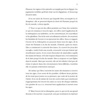 Histoire de l'oeuvre de la Rédemption