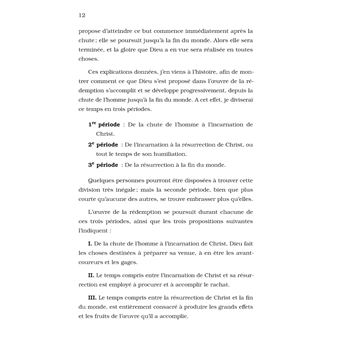 Histoire de l'oeuvre de la Rédemption