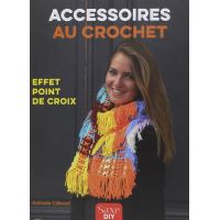 Accessoires au crochet,finitions point de croix