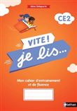 Vite je lis mon cahier d'entrainement et de fluence ce2