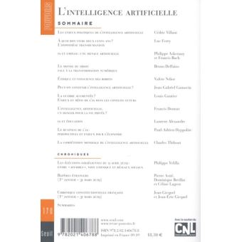 Pouvoirs, n°170. L'Intelligence artificielle