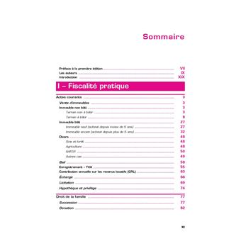 Guide fiscal des actes 2e semestre 2022
