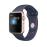 Apple Watch Series 1 42 mm Aluminium Rose met Sportband Donker Blauw_0