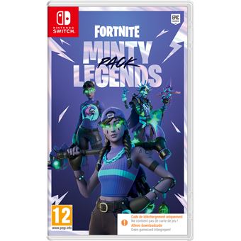 Fortnite Pack Légendes fraîches Code in a Box Nintendo Switch